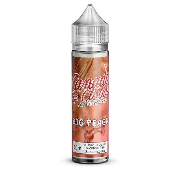 Big Peach e-liquid bottle