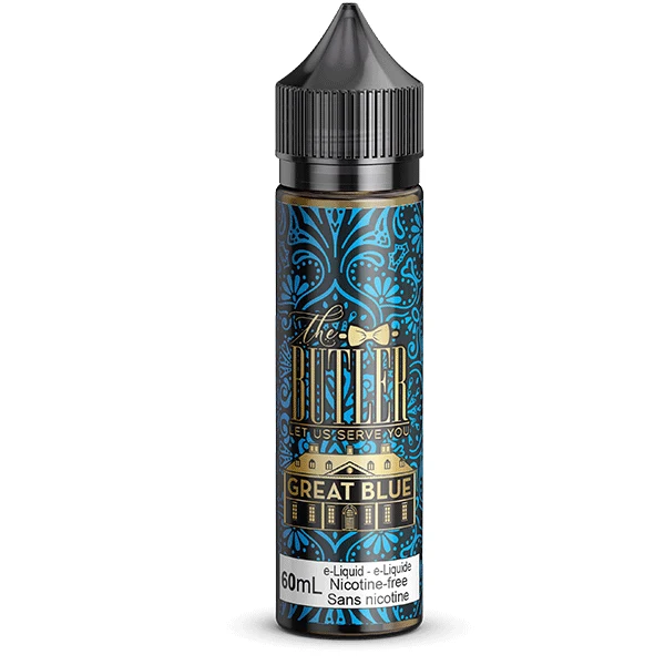 The Butler - Great Blue e-liquid bottle