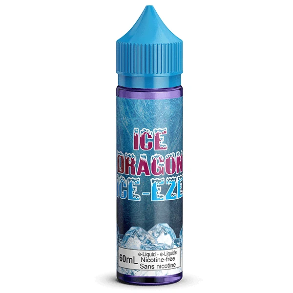 Ice-Eze Ice Dragon 60ml e-liquid bottle