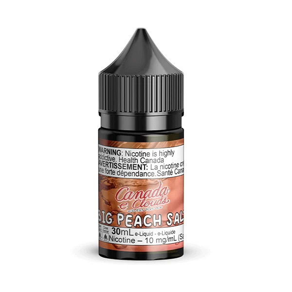 Big Peach - Salt e-liquid bottle